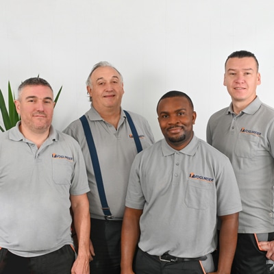 Gruppenfoto Team Werkstatt